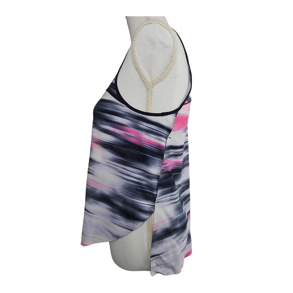 LULULEMON WOMEN’S RUN SPLIT SINGLET MIRAGE DEEP INDIGO – SIZE 6 – SWEAT-WICKING - Picture 3 of 7